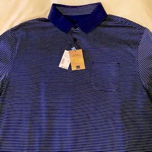 Men’s XL David Ledbetter performance golf shirt.